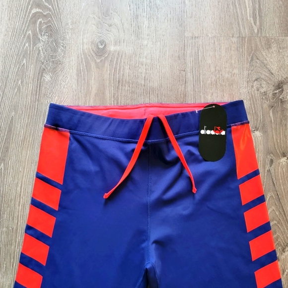 BRAND NEW Diadora Running Tech Advanced Leggings Mens Size Medium - Picture 4 of 11